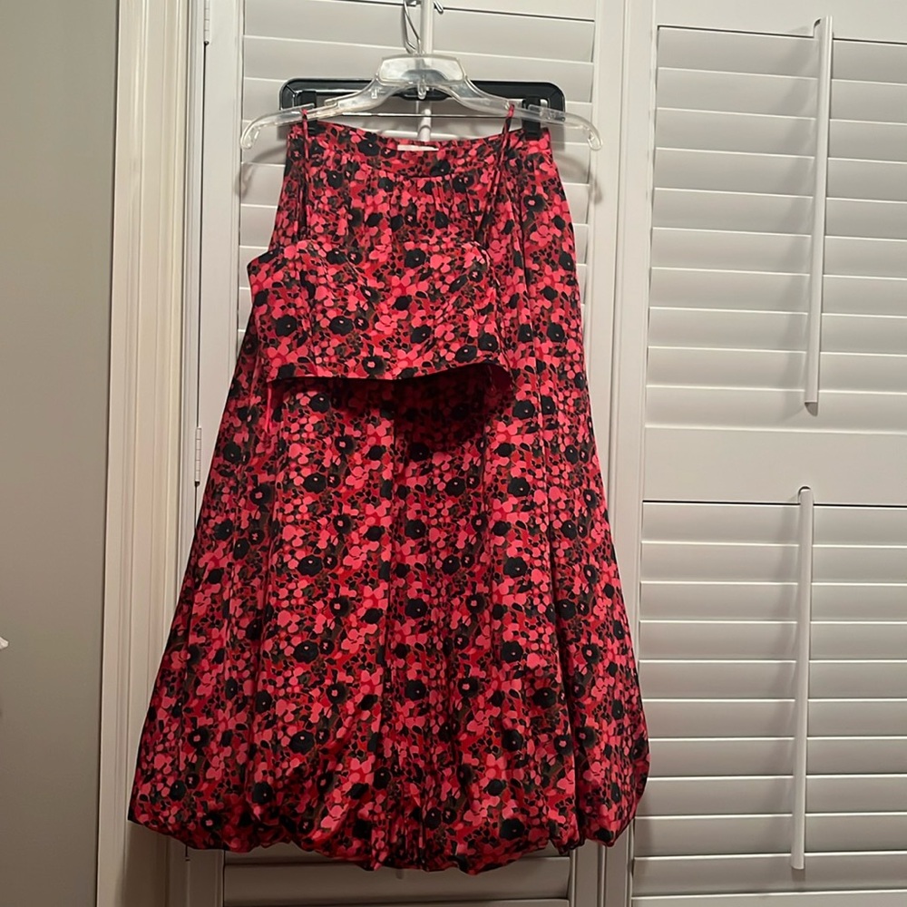 RHODE Penny Crop Top & Skirt Set